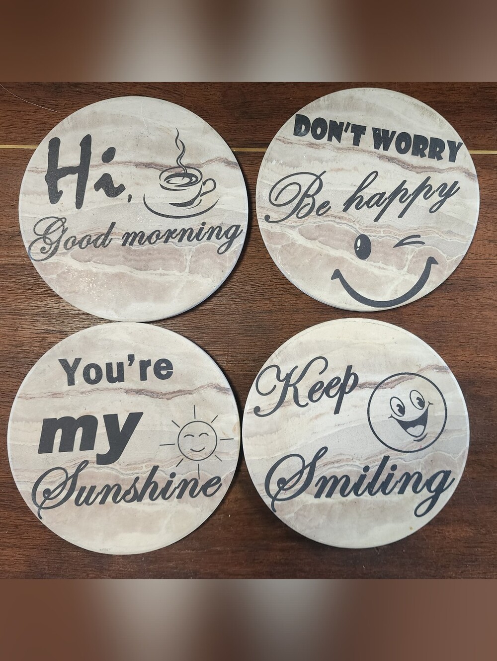 Coaster Set That Will Make You Smile